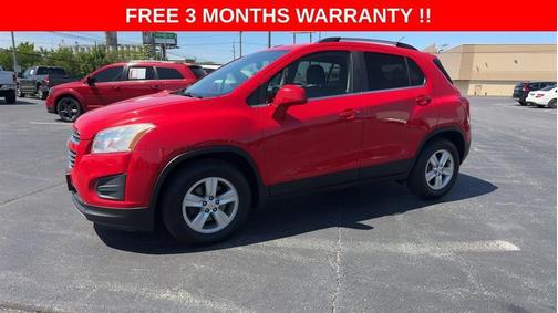 Red 2015 Chevrolet Trax LT