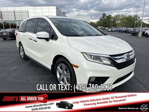 White 2019 Honda Odyssey EX-L