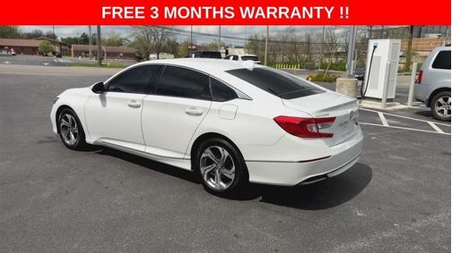 White 2018 Honda Accord EX-L