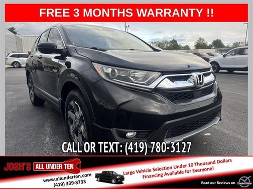 Black 2018 Honda CR-V EX-L