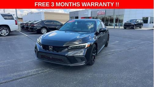 Black 2023 Honda Civic Sport
