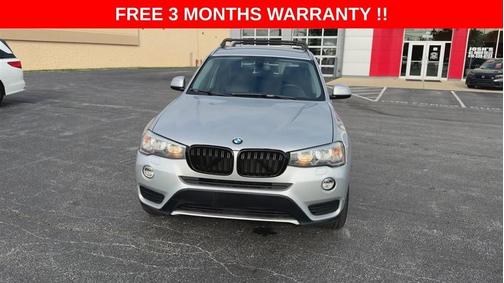 Silver 2016 BMW X3 xDrive28i