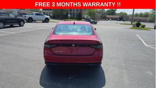 Red 2025 Honda Accord LX