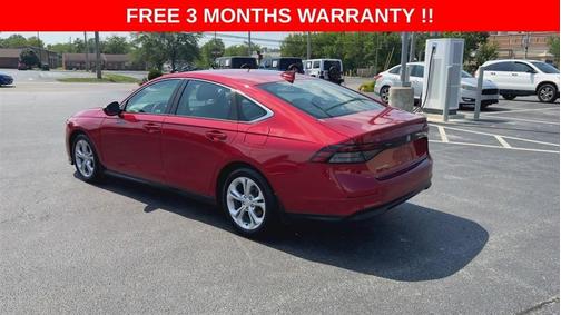 Red 2025 Honda Accord LX