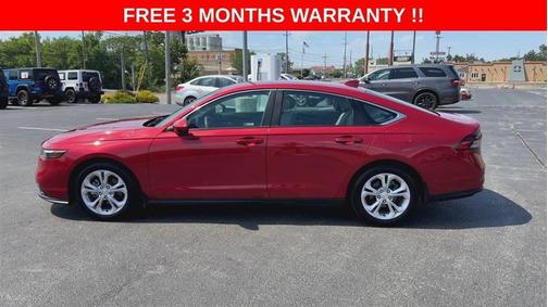Red 2025 Honda Accord LX