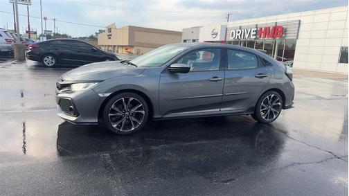 Gray 2017 Honda Civic Sport