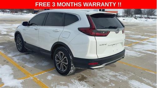 White 2020 Honda CR-V EX-L