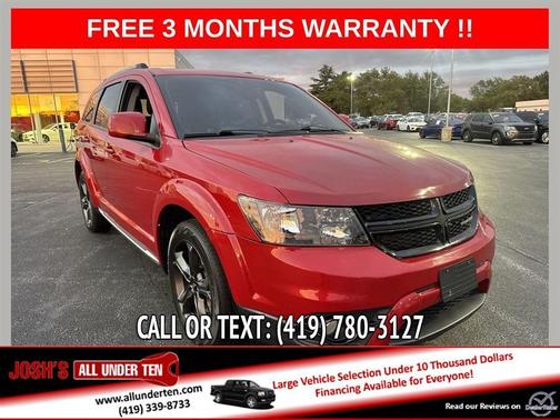 Red 2020 Dodge Journey Crossroad