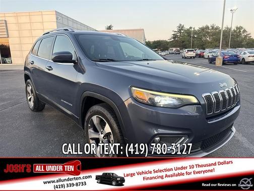 Blue 2020 Jeep Cherokee Limited