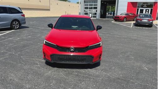 Red 2025 Honda Civic Sport