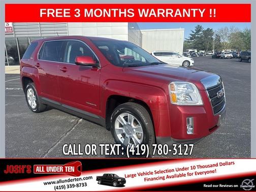 Red 2013 GMC Terrain SLE-1