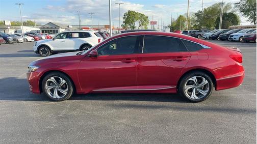 Red 2018 Honda Accord EX-L