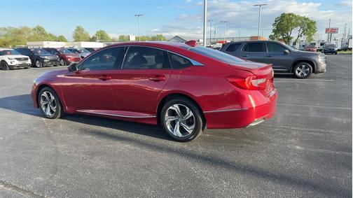 Red 2018 Honda Accord EX-L