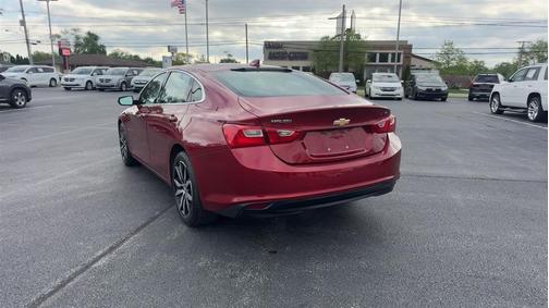 Red 2017 Chevrolet Malibu 1LT