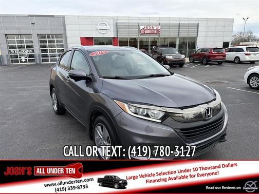 Gray 2019 Honda HR-V EX