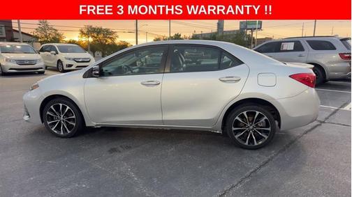 Silver 2017 Toyota Corolla SE