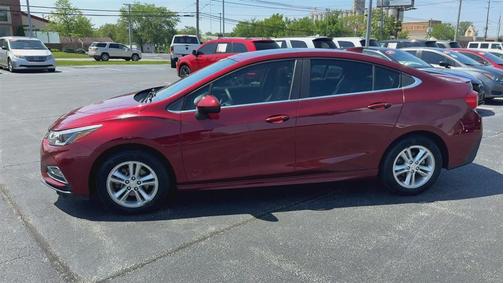 Red 2016 Chevrolet Cruze LT Automatic