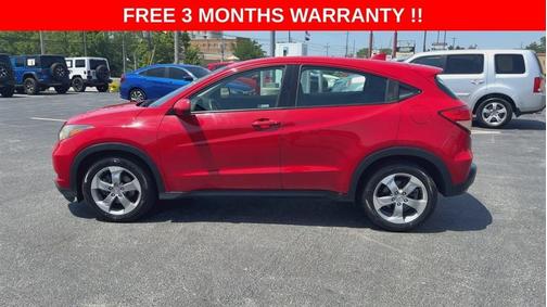 Red 2018 Honda HR-V LX