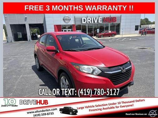 Red 2018 Honda HR-V LX