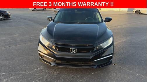 Black 2020 Honda Civic LX