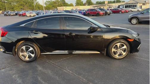 Black 2020 Honda Civic LX