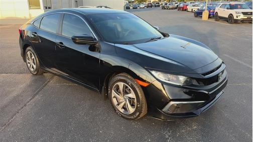 Black 2020 Honda Civic LX