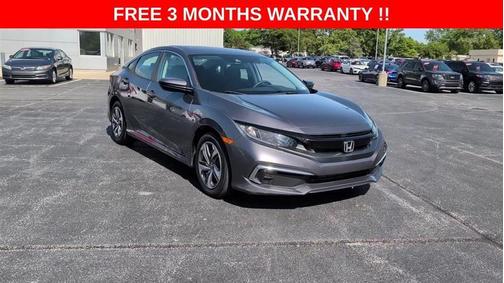 Gray 2020 Honda Civic LX