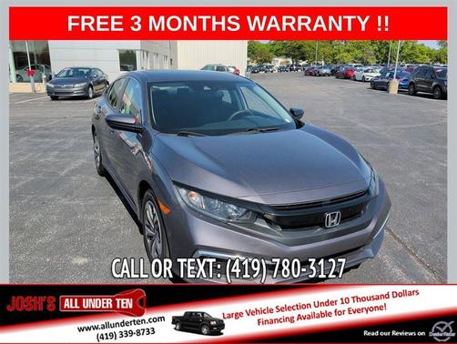 Gray 2020 Honda Civic LX