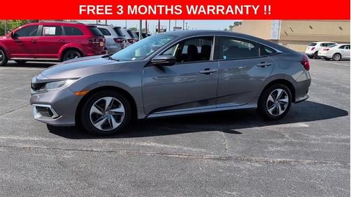 Gray 2020 Honda Civic LX