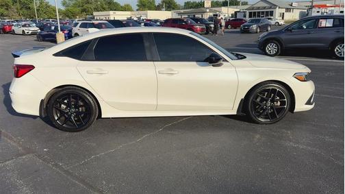 White 2023 Honda Civic Si Base