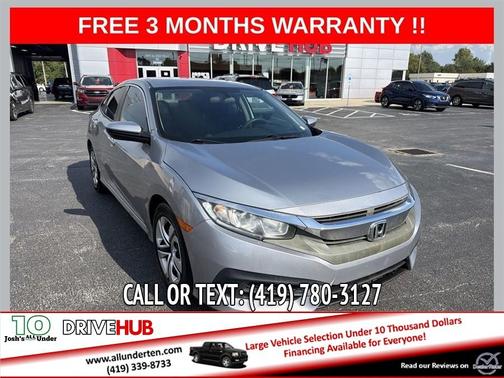 Silver 2018 Honda Civic LX