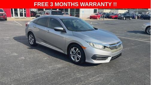 Silver 2018 Honda Civic LX