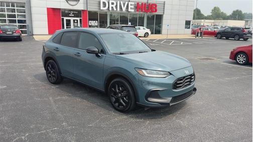 Gray 2024 Honda HR-V Sport