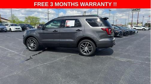 Gray 2016 Ford Explorer Sport