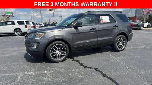 Gray 2016 Ford Explorer Sport