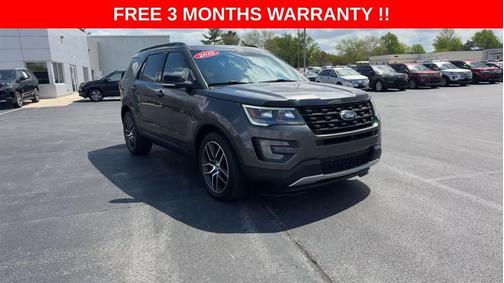 Gray 2016 Ford Explorer Sport