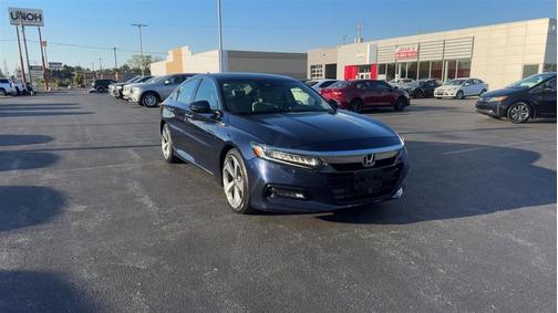 Blue 2018 Honda Accord Touring