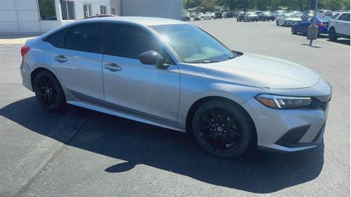 Silver 2022 Honda Civic Sport