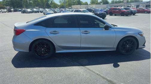 Silver 2022 Honda Civic Sport