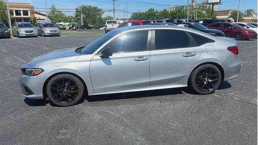 Silver 2022 Honda Civic Sport