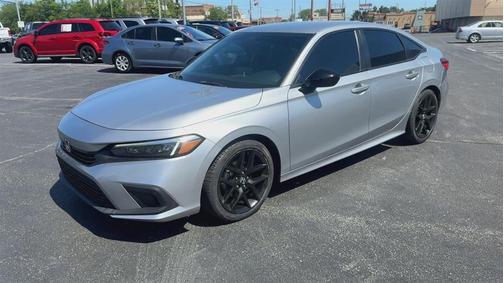 Silver 2022 Honda Civic Sport