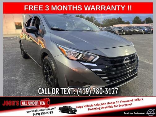 Gun Metallic 2024 Nissan Versa S