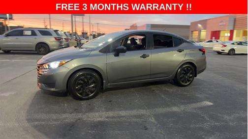Gun Metallic 2024 Nissan Versa S