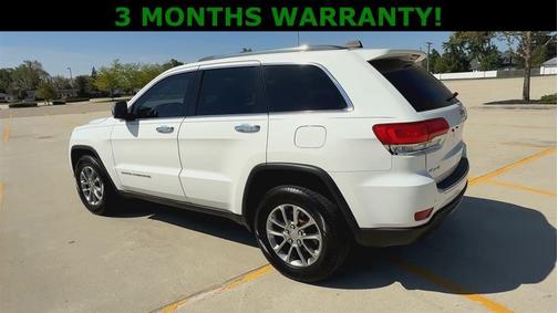 White 2014 Jeep Grand Cherokee Limited
