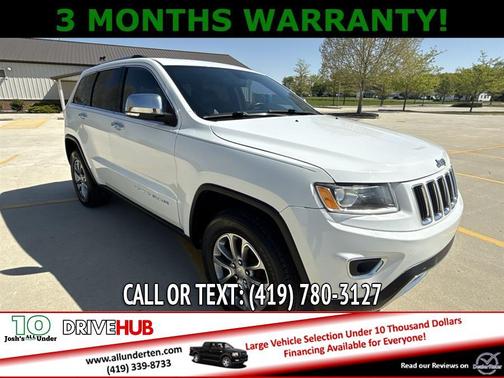 White 2014 Jeep Grand Cherokee Limited