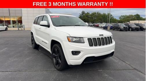 White 2015 Jeep Grand Cherokee Altitude