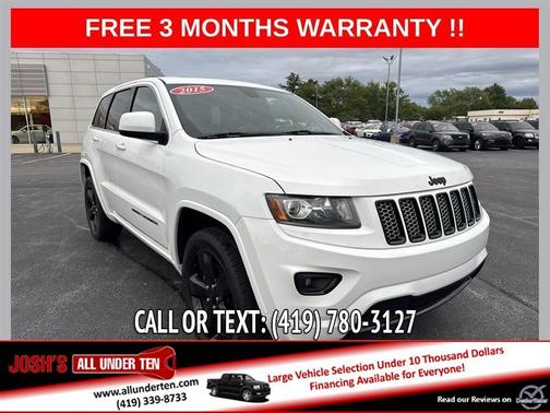 White 2015 Jeep Grand Cherokee Altitude