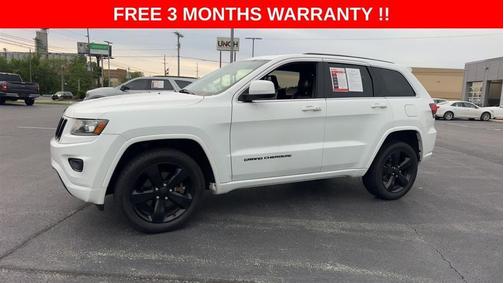White 2015 Jeep Grand Cherokee Altitude