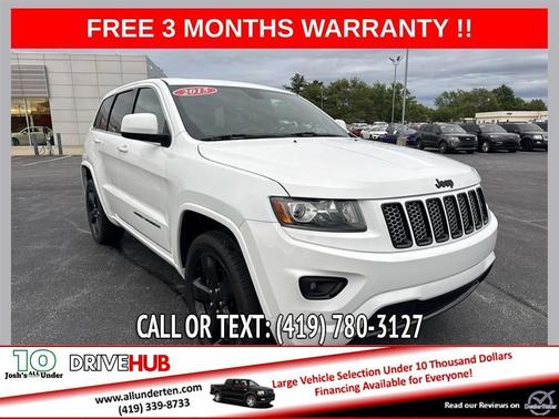 White 2015 Jeep Grand Cherokee Altitude