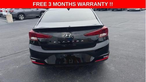 Black 2020 Hyundai ELANTRA Value Edition
